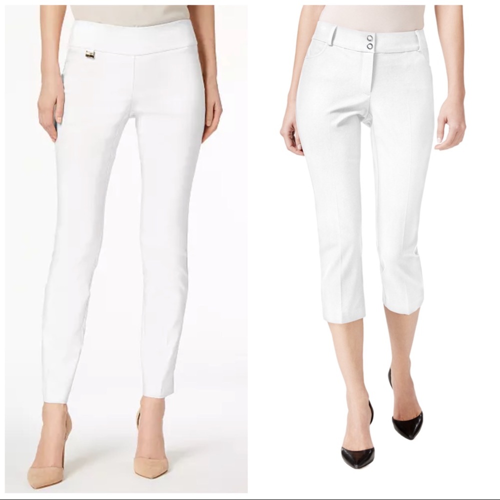 Alfani Petite Skinny Pants and Capri Pants-2 for 1